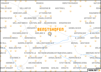 map of Bergtshofen