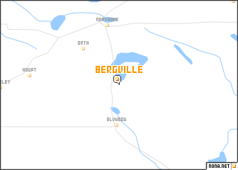 map of Bergville