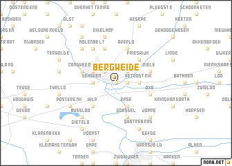 map of Bergweide