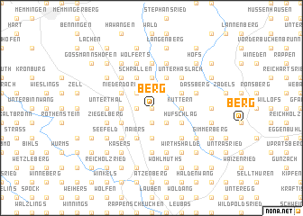 map of Berg