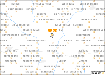 map of Berg