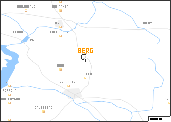 map of Berg