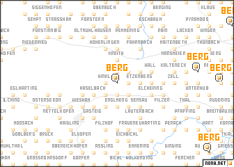 map of Berg