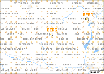 map of Berg