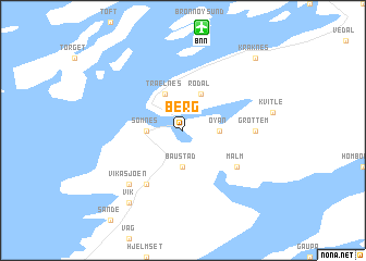 map of Berg