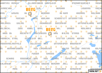 map of Berg