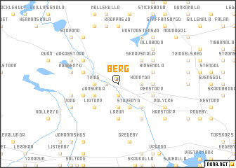 map of Berg