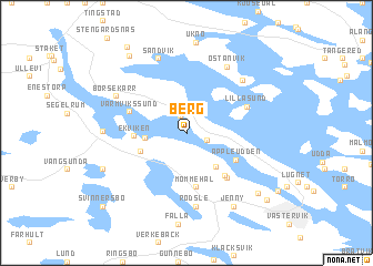 map of Berg