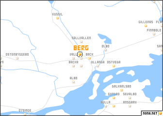 map of Berg