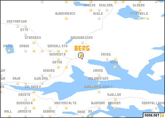 map of Berg