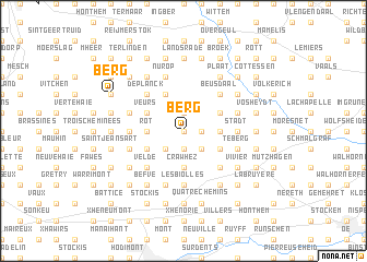 map of Berg