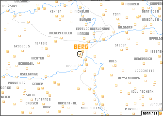 map of Berg