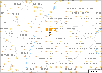 map of Berg