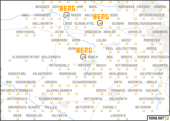 map of Berg