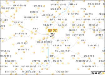 map of Berg