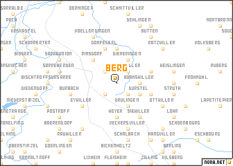 map of Berg