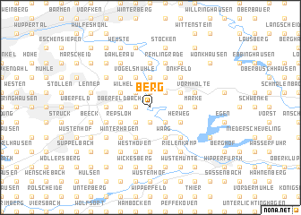 map of Berg