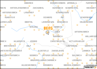 map of Berg