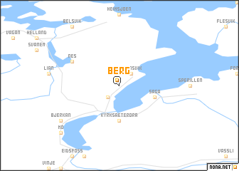 map of Berg