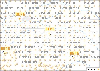 map of Berg