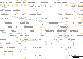 map of Berg