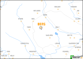 map of Berg