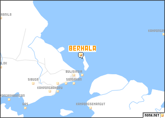 map of Berhala