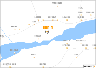 map of Beria