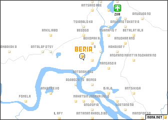 map of Beria