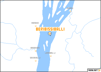 map of Beribissiballi