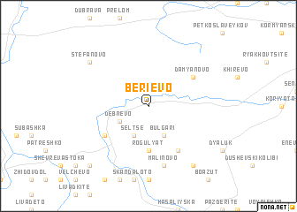 map of Berievo