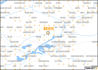 map of Berik