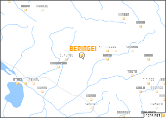 map of Beringei