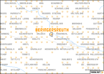 map of Beringersreuth