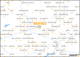 map of Beringe