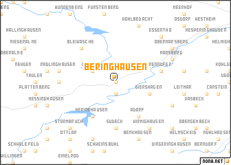 map of Beringhausen