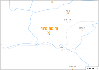 map of Berīngīnī