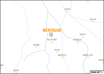 map of Beringwa