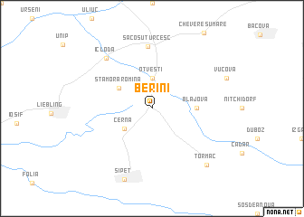 map of Berini