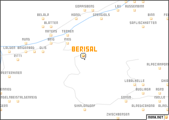 map of Berisal