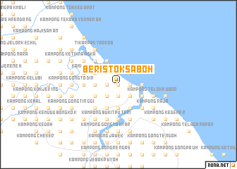 map of Beris Tok Saboh