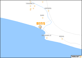 map of Berīs