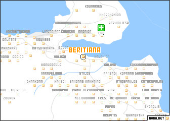 map of Beritianá