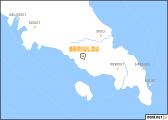 map of Beriulou