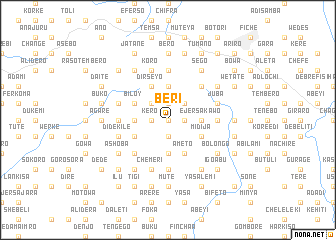 map of Berī