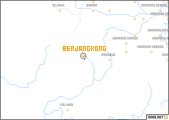 map of Berjangkong