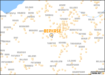 map of Berkase