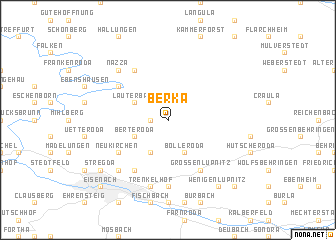 map of Berka