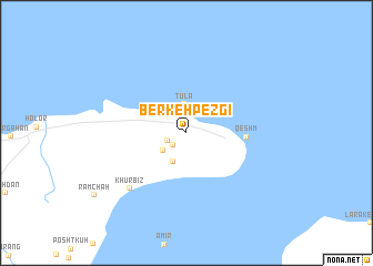 map of Berkeh Pezgī