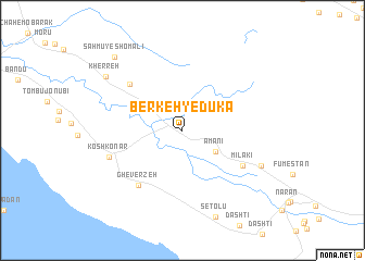 map of Berkeh-ye Dūkā\